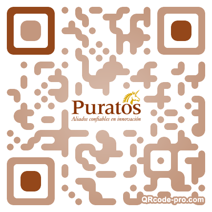 QR code with logo 2HO40
