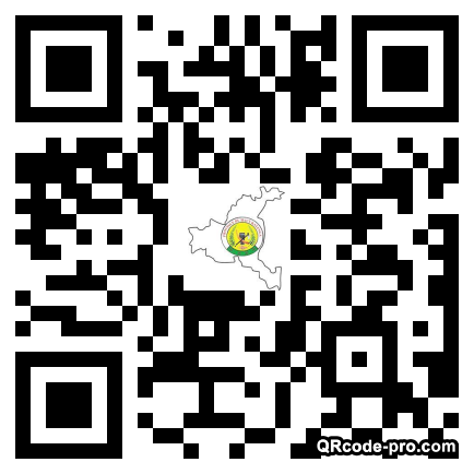 QR code with logo 2HaX0