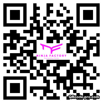 QR code with logo 2K300