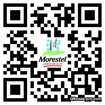 QR code with logo 2K640
