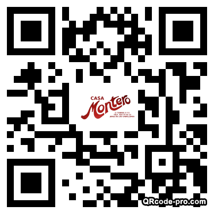 QR code with logo 2KMR0