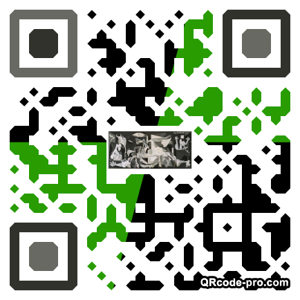 QR code with logo 2M800