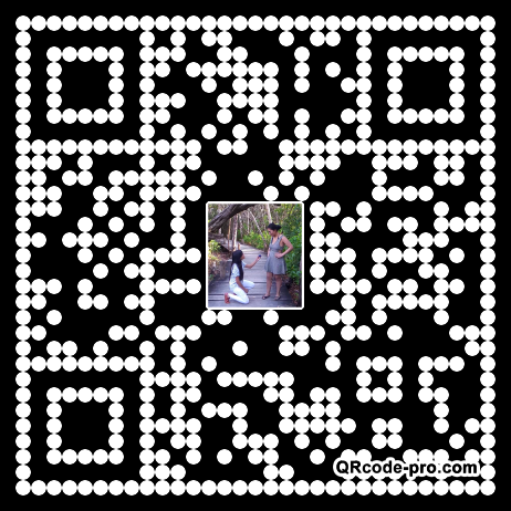 QR code with logo 2MDF0