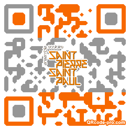 QR code with logo 2PC70