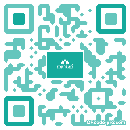 QR code with logo 2R7M0