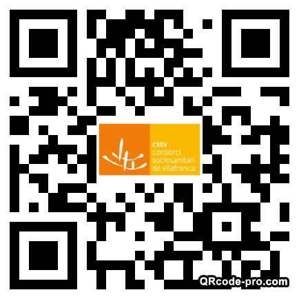 QR code with logo 2RHP0