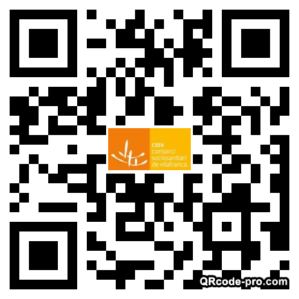 QR code with logo 2RIp0