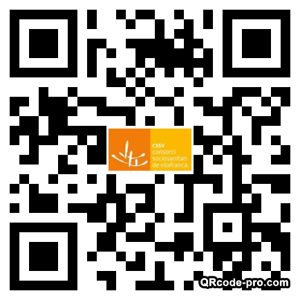 QR code with logo 2RQp0