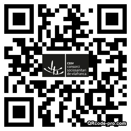 QR code with logo 2SlV0