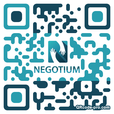 QR code with logo 2W2P0
