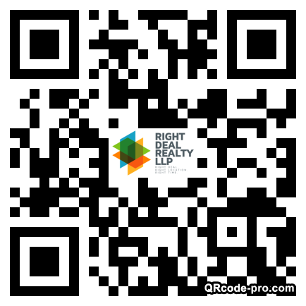 QR code with logo 2WZF0