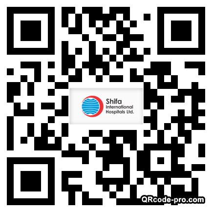 QR code with logo 2YS70