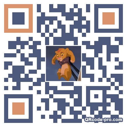 QR code with logo 2ZLB0
