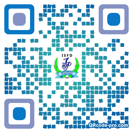 QR code with logo 2aBn0