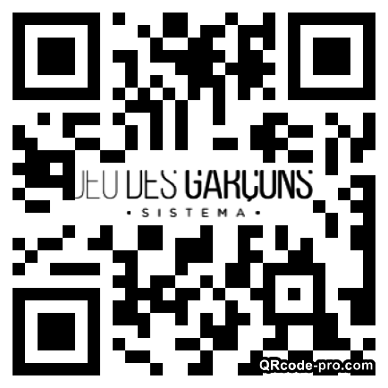 QR code with logo 2asb0