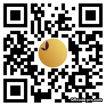 QR code with logo 2bV40
