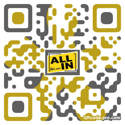 QR code with logo 2bbl0