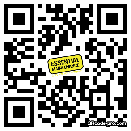 QR code with logo 2dhl0