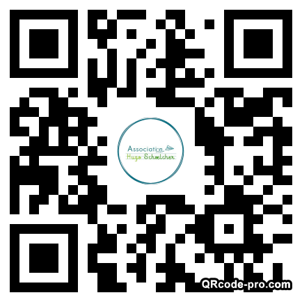 QR code with logo 2dw50