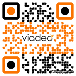 QR code with logo 2fRo0