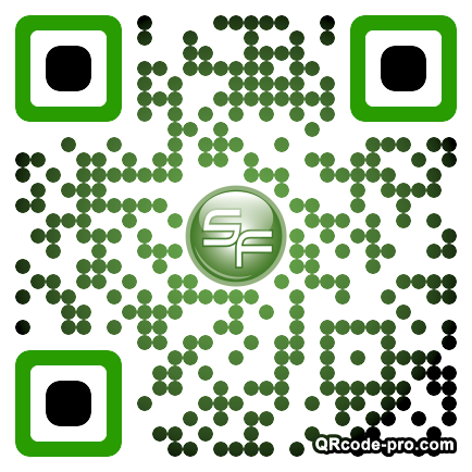 QR code with logo 2fT90