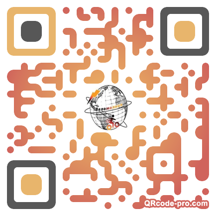QR code with logo 2fin0