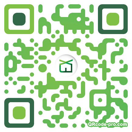 QR code with logo 2flw0