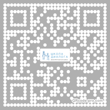 QR code with logo 2hIe0