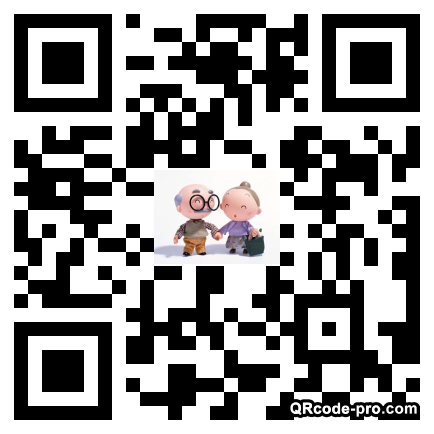 QR code with logo 2hO90