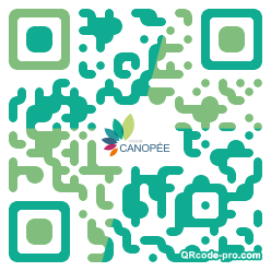 QR code with logo 2hYW0