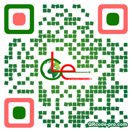 QR code with logo 2hcl0