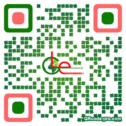 QR code with logo 2hd80