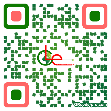 QR code with logo 2hdm0