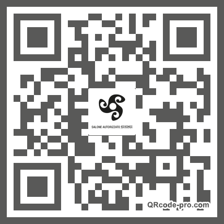 QR code with logo 2hrB0