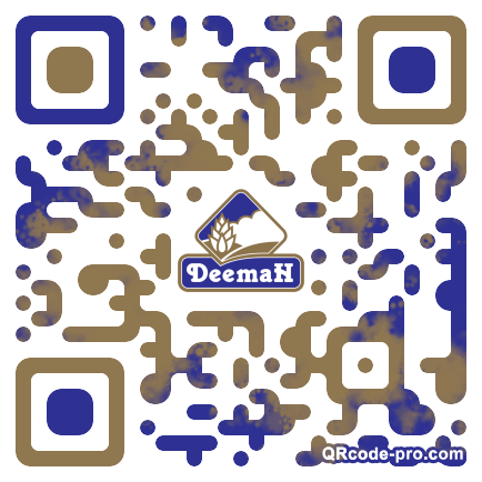 QR code with logo 2ixv0