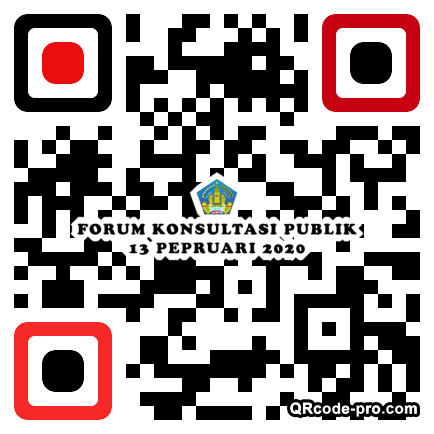QR code with logo 2jY80