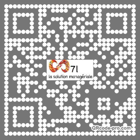 QR code with logo 2mFB0