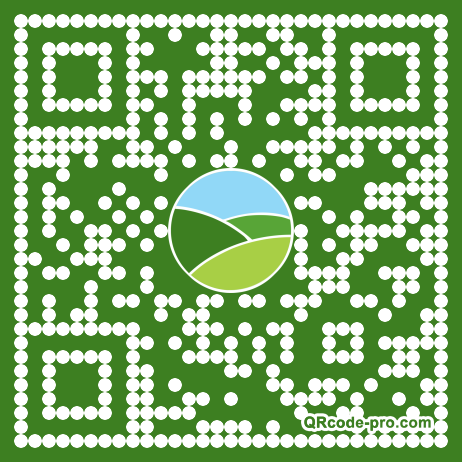 QR code with logo 2mHM0