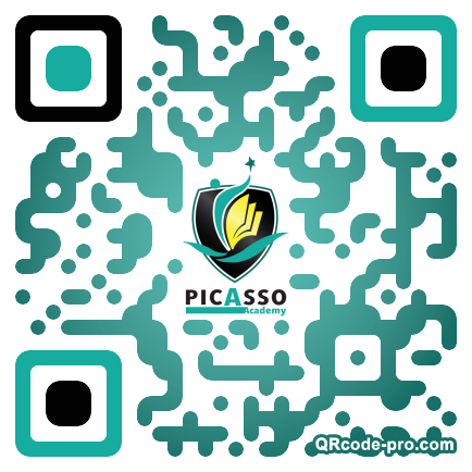 QR code with logo 2mpa0