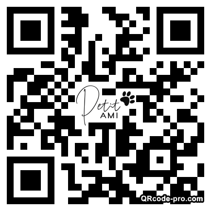 QR code with logo 2mr10