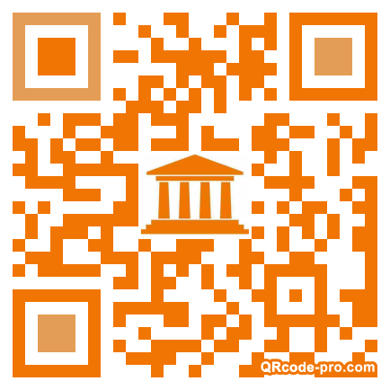 QR code with logo 2nP60