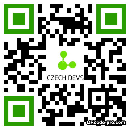 QR code with logo 2rBr0
