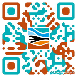 QR code with logo 2rme0