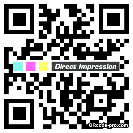 QR code with logo 2sI40