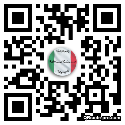 QR code with logo 2sP30
