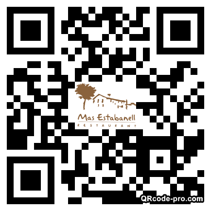 QR code with logo 2sUd0