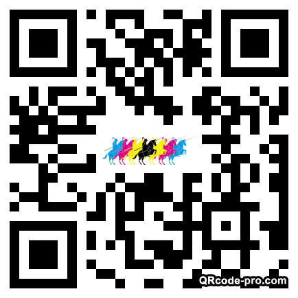 QR code with logo 2vq10