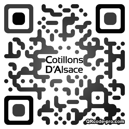 QR code with logo 2vrx0