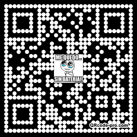 QR code with logo 2vty0