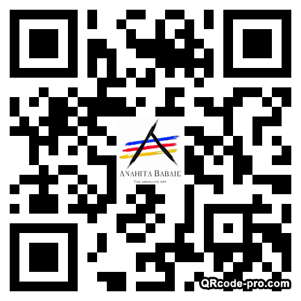 QR code with logo 2vvR0